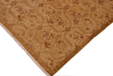 handmade Transitional Kafkaz Chobi Ziegler Green Brown Hand Knotted RECTANGLE 100% WOOL area rug 9 x 12