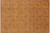 handmade Transitional Kafkaz Chobi Ziegler Green Brown Hand Knotted RECTANGLE 100% WOOL area rug 9 x 12