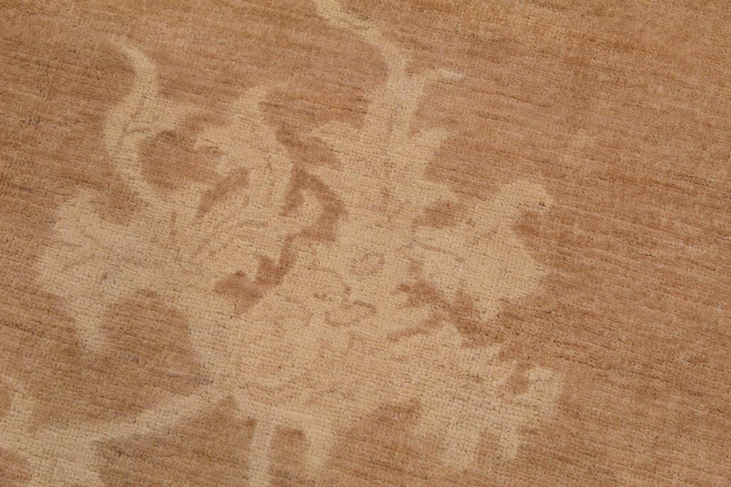 handmade Transitional Kafkaz Chobi Ziegler Lt. Brown Beige Hand Knotted RECTANGLE 100% WOOL area rug 9 x 12