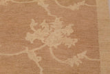 handmade Transitional Kafkaz Chobi Ziegler Lt. Brown Beige Hand Knotted RECTANGLE 100% WOOL area rug 9 x 12