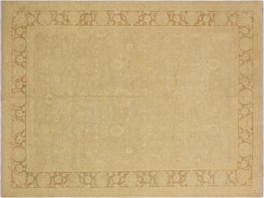 handmade Traditional Kafkaz Lt. Tan Lt. Brown Hand Knotted RECTANGLE 100% WOOL area rug 9x12