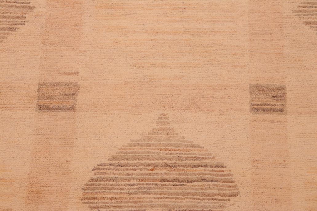 handmade Transitional Kafkaz Chobi Ziegler Beige Tan Hand Knotted RECTANGLE 100% WOOL area rug 6 x 9