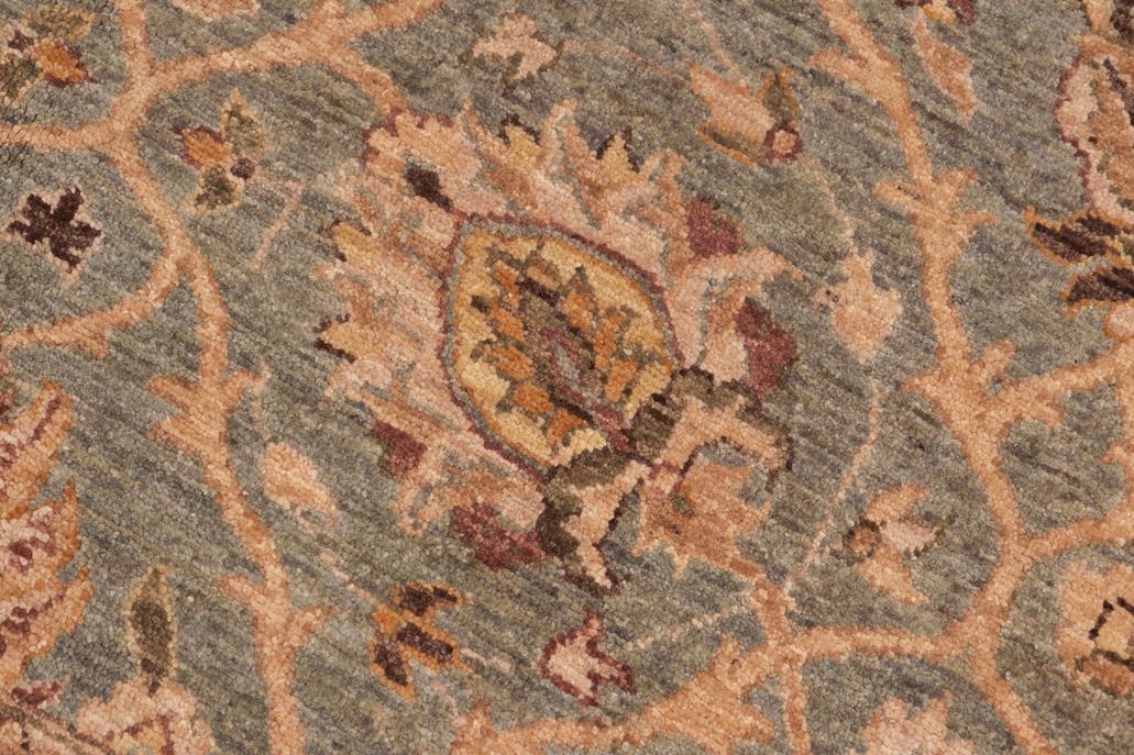handmade Transitional Kafkaz Chobi Ziegler Lt. Green Beige Hand Knotted RECTANGLE 100% WOOL area rug 8 x 10