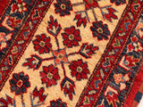 handmade Geometric Super Kazak Red Tan Hand Knotted RECTANGLE 100% WOOL area rug 8x11