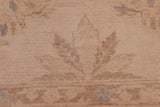 handmade Transitional Kafkaz Chobi Ziegler Ivory Beige Hand Knotted RECTANGLE 100% WOOL area rug 8 x 10
