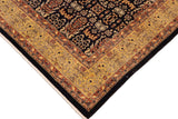 handmade Transitional Kafkaz Chobi Ziegler Blue Gold Hand Knotted RECTANGLE 100% WOOL area rug 9 x 12