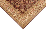 handmade Traditional Kafkaz Chobi Ziegler Brown Beige Hand Knotted RECTANGLE 100% WOOL area rug 9 x 12