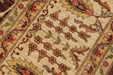 handmade Traditional Kafkaz Chobi Ziegler Brown Beige Hand Knotted RECTANGLE 100% WOOL area rug 9 x 12