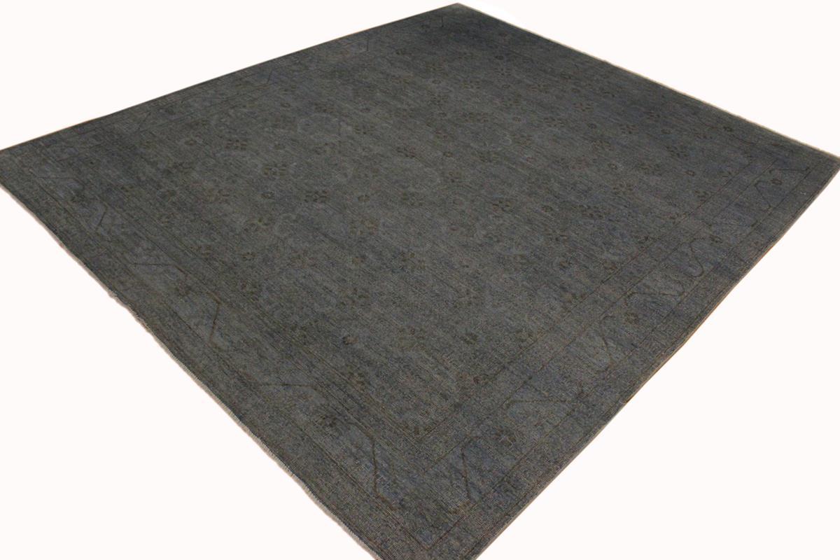 A08261, 8 2"x 9 6",Over Dyed                     ,8x10,Grey,GRAY,Hand-knotted                  ,Pakistan   ,100% Wool  ,Rectangle  ,652671172588