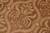 handmade Transitional Kafkaz Chobi Ziegler Green Tan Hand Knotted RECTANGLE 100% WOOL area rug 9 x 13