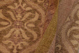 handmade Transitional Kafkaz Chobi Ziegler Green Tan Hand Knotted RECTANGLE 100% WOOL area rug 9 x 13