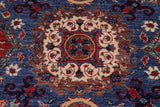 handmade Transitional Kafkaz Chobi Ziegler Blue Ivory Hand Knotted RECTANGLE 100% WOOL area rug 8 x 10