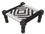 handmade  Settees Beige Black Hand-made SQUARE WOOD