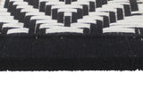 handmade  Settees Beige Black Hand-made SQUARE WOOD
