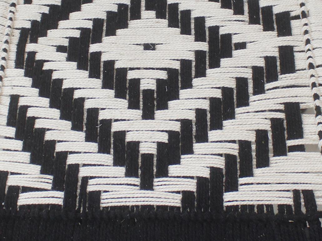 handmade  Settees Beige Black Hand-made SQUARE WOOD