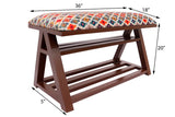 handmade Traditional Shoe Rack Beige Blue Hand-made RECTANGLE VELVET area rug