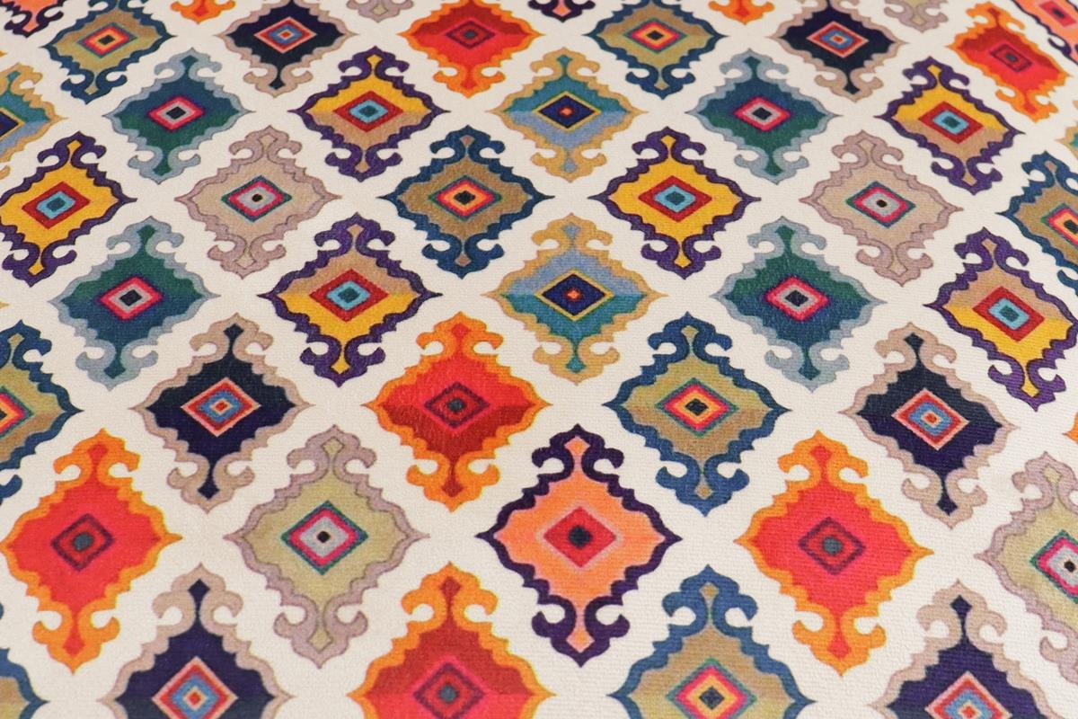 handmade Traditional Shoe Rack Beige Blue Hand-made RECTANGLE VELVET area rug