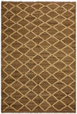 Flat Weave Kilim Antique Navaho Vintage handmade Modern Kilim Bluish Gray Beige Hand-Woven Rectangle 100% Wool Area Rug 5x8 