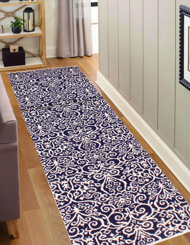 Cyrena Hand‑Knotted Wool and Viscose Runner