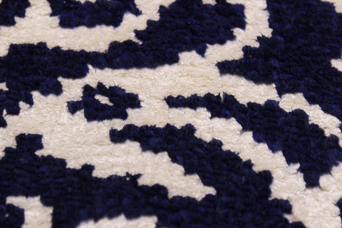 Cyrena Hand‑Knotted Wool and Viscose Runner