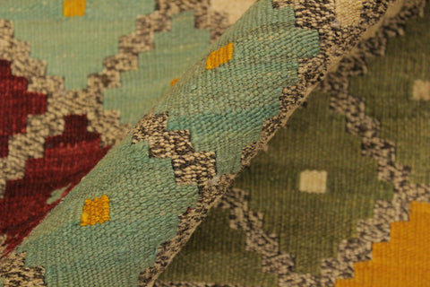 handmade Modern Kilim Gray Beige Hand-Woven RECTANGLE 100% WOOL area rug 5x7
