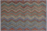Chic Turkish Kilim Kristie Hand-Woven Wool Rug - 7'0'' x 9'7''