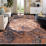 handmade Modern Kafkaz Ivory Blue Hand Knotted RECTANGLE 100% WOOL area rug 6 x 9