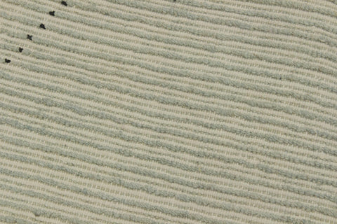 handmade Modern Moroccan Lt. Blue Black Hand Knotted RECTANGLE 100% WOOL area rug 6' x 9'