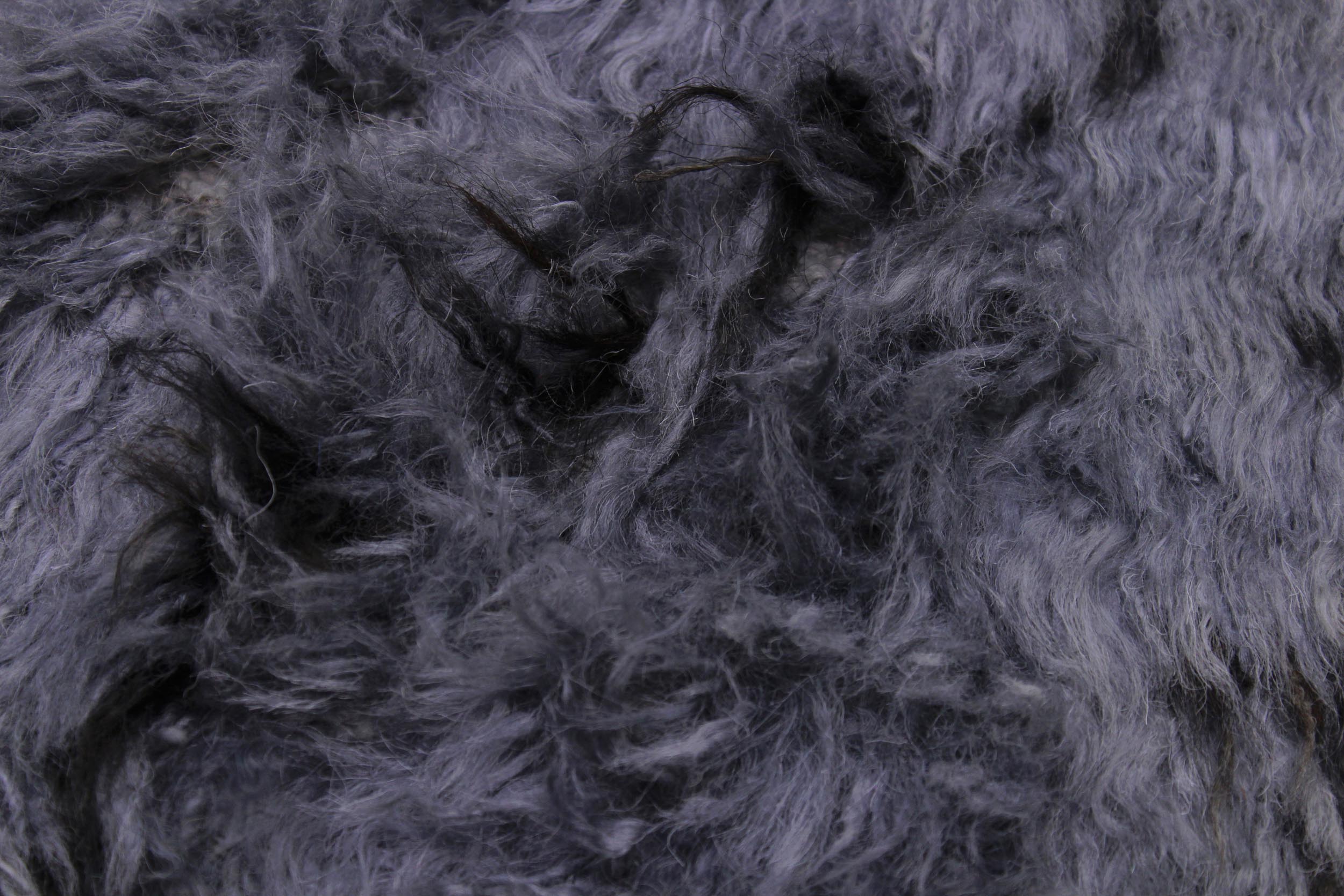 handmade Modern Moroccan Gray Black Hand Knotted RUNNER 100% WOOL area rug 3 x 11