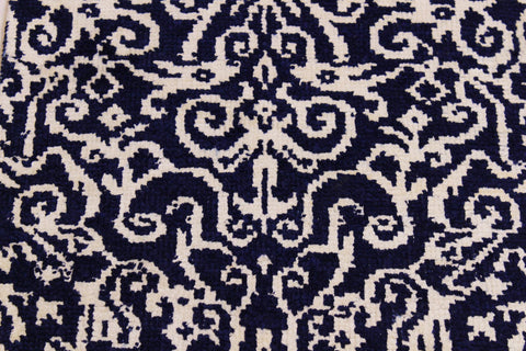 Cyrena Hand‑Knotted Wool and Viscose Runner
