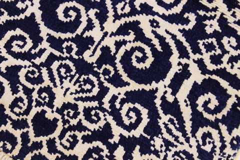 Cyrena Hand‑Knotted Wool and Viscose Runner