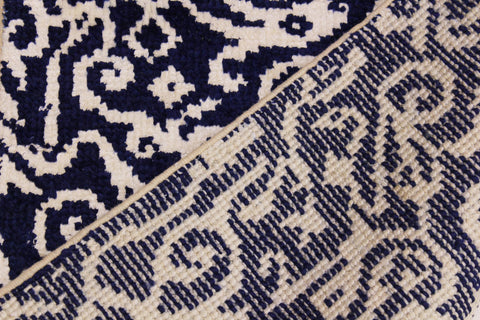 Cyrena Hand‑Knotted Wool and Viscose Runner