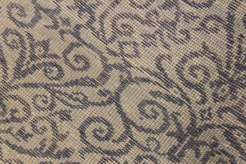 handmade Transitional Kafkaz Lt. Blue Blue Hand Knotted RUNNER WOOL&SILK area rug 2' x 6'
