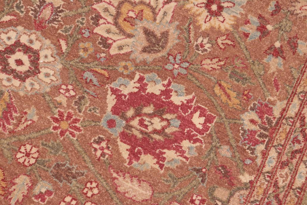 handmade Traditional  Brown Green Hand Knotted RECTANGLE 100% WOOL area rug 8'X10'