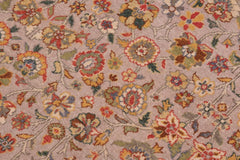 handmade Traditional  Grey Green Hand Knotted RECTANGLE 100% WOOL area rug 8'X10'