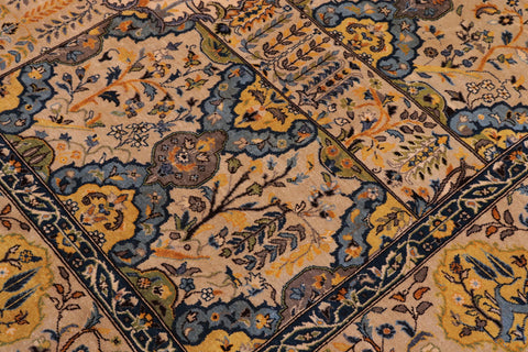handmade Transitional Design Lt. Gray Lt. Gray Hand Knotted RECTANGLE 100% WOOL area rug 8' x 10'