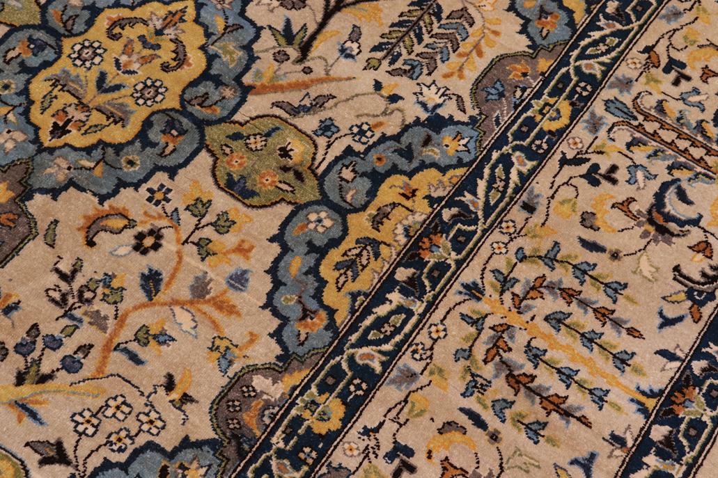 handmade Traditional Design Lt. Gray Lt. Gray Hand Knotted RECTANGLE 100% WOOL area rug 8'X10'