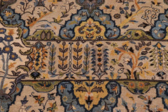 handmade Traditional Design Lt. Gray Lt. Gray Hand Knotted RECTANGLE 100% WOOL area rug 8'X10'