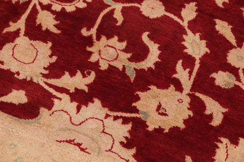 handmade Traditional Kafkaz Red Tan Hand Knotted RECTANGLE 100% WOOL area rug 8x10
