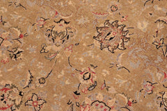 handmade Traditional  Gold Gray Hand Knotted RECTANGLE 100% WOOL area rug 8'X10'