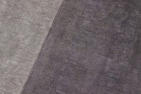 handmade Over Dyed Over Dyed Gray Drk. Gray Hand Knotted RECTANGLE 100% WOOL area rug 8' x 10'