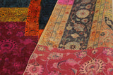 A10478, 8 2"x10 0",Over Dyed                     ,8x10,MAGENTA,ORANGE,Hand-knotted                  ,Pakistan   ,100% Wool  ,Rectangle  ,652671192067
