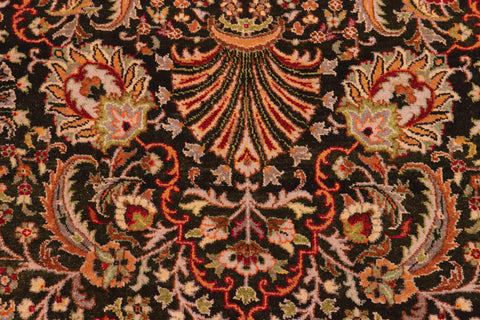 handmade Transitional Design Brown Lt. Gray Hand Knotted RECTANGLE 100% WOOL area rug 8' x 10'