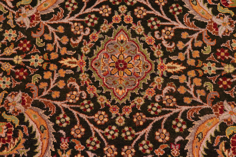 handmade Transitional Design Brown Lt. Gray Hand Knotted RECTANGLE 100% WOOL area rug 8' x 10'
