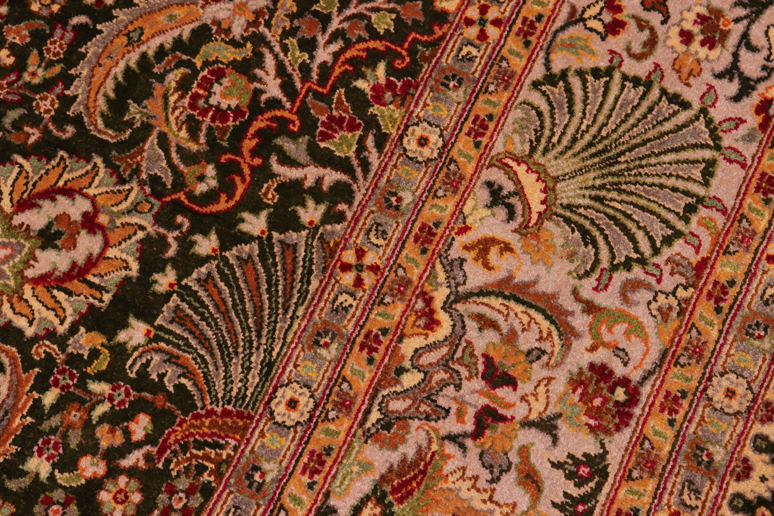 handmade Transitional Design Brown Lt. Gray Hand Knotted RECTANGLE 100% WOOL area rug 8' x 10'