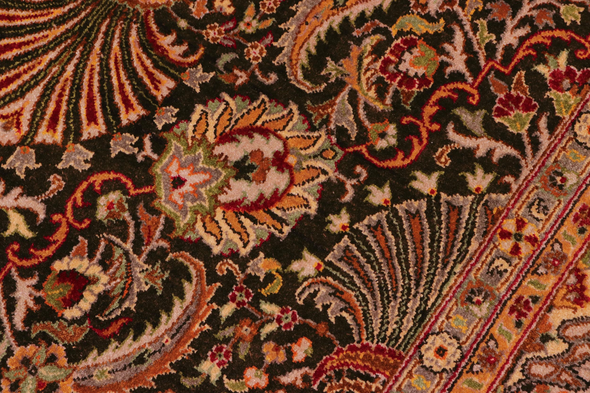 handmade Transitional Design Brown Lt. Gray Hand Knotted RECTANGLE 100% WOOL area rug 8' x 10'