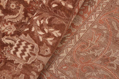 Vintage Persian Tajdar Lindsay Brown/Brown Wool Rug - 7'11''X9'8''