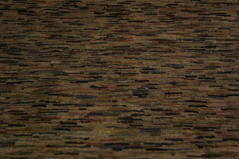 handmade Over Dyed Over Dyed Gray Rust Hand Knotted RECTANGLE 100% WOOL area rug 4' x 6'