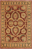 handmade Traditional Kafkaz Brown Green Hand Knotted RECTANGLE 100% WOOL area rug 9 x 12