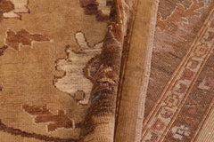 handmade Traditional Kafkaz Gold Gold Hand Knotted RECTANGLE 100% WOOL area rug 9X12